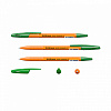 Ручка шариковая ErichKrause® R-301 orange 0,7 мм зелёная