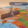 Карта России политико-административная Интерактивная 1:8,5М 101х70 см (с ламинацией). 