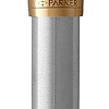 Ручка-роллер "Parker Sonnet Core T527 Stainless Steel GT M чернила черн. подар.кор.