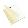 Тетрадь с пластиковой обложкой на скобе ErichKrause® Классика CoverPrо Pastel, желтый, А5+, 96 л. кл
