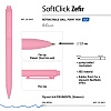 Ручка шариковая 0,7 мм автомат. "SoftClick.CREATIVE" синяя