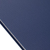 Блокнот А5 80 л. кл. на гребне VELVET Синий Пластиковая обложка 
