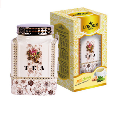 Чай London фарфоровая банка, чай Tiramisu