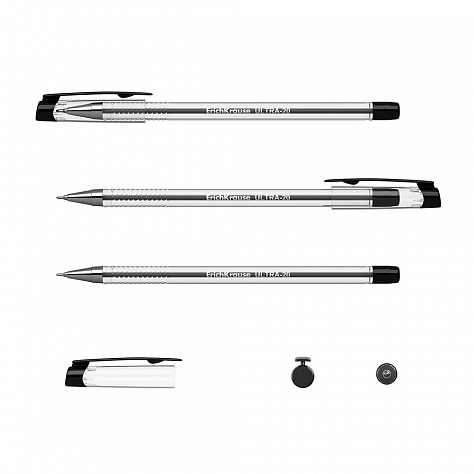 Ручка шариковая ErichKrause ULTRA L-20 черная