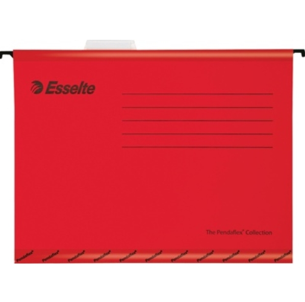 Папка А4 подвесная Pendaflex Plus Foolscap, красная, 240*412мм, картон, 210 г/м2