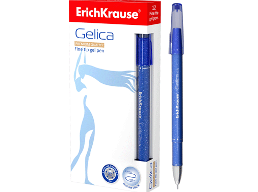 Ручка гелевая ErichKrause® Gelica®, синяя