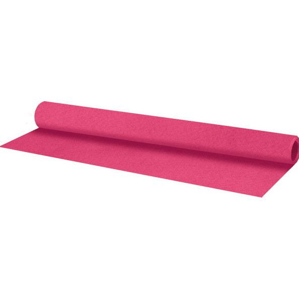 Фетр цветной в рулоне "deVENTE" 50x70 см, толщина 1 мм, цвет ярко-розовый, пластиковый пакет