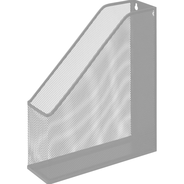 Лоток вертикальный "deVENTE" размер 7,5x25x31,8 см, сетчатый металлический, серый