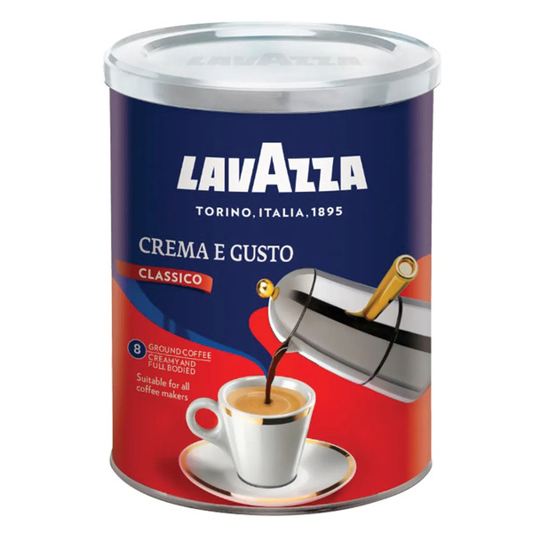 Кофе молотый Lavazza "Crema E Gusto", 250 г, м/у