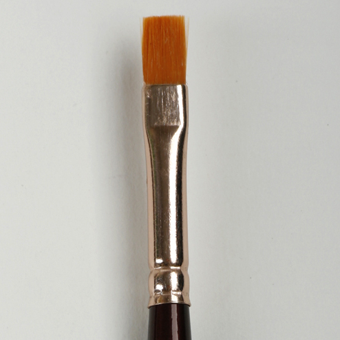 Кисть синтетика плоская № 3 (6,7 мм) Decola 