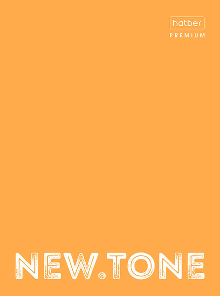 Папка 4 кольца А4 NEWtone NEON Оранж "Premium" глянц. ламинация 