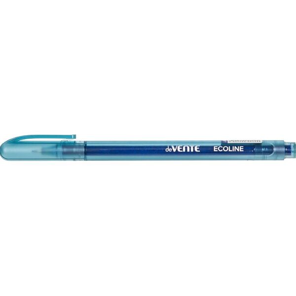 Ручка капиллярная 0,4 мм "deVENTE. Ecoline" круглый корпус, в картонной коробке, синяя