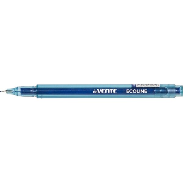 Ручка капиллярная 0,4 мм "deVENTE. Ecoline" круглый корпус, в картонной коробке, синяя