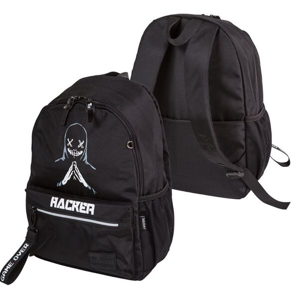Рюкзак "deVENTE. Hacker" подростковый 44x31x20 см (19 л) 650 г, текстильный, уплотн.спинка и лямки