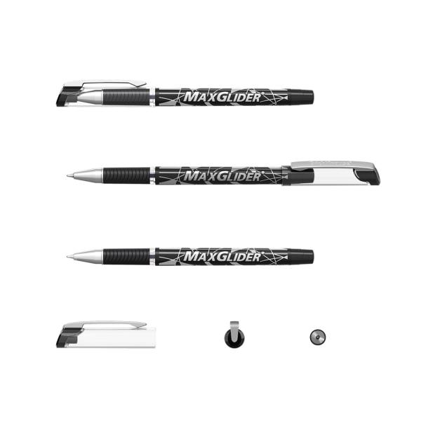 Ручка шариковая ErichKrause® MaxGlider®, Ultra Glide Technology, цвет  чернил черный (в блистере )