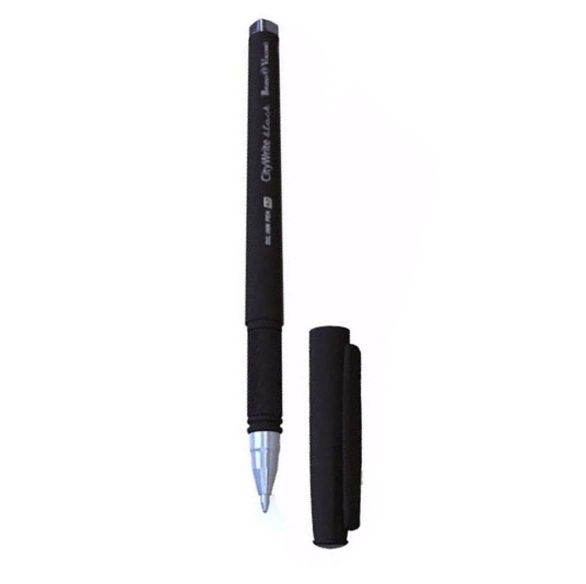 Ручка шариковая 0,7 мм "CityWrite" черная  на маслян. основе 