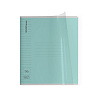 Тетрадь А5+ 96 л. лин. пластиковая обложка ErichKrause Классика CoverPrо fizzy, на скобе MIX-PACK
