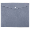 Папка-конверт для тетрадей с кнопкой A5+ "Expert Complete" Premier 180 мкм волокно серый new ЕС2113015