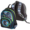 Рюкзак школьный "Attomex. Basic. T-Rex Dino" 38x27x17 см,450 г, 1 отд.на молнии, формоуст.спинка с массажными точками и каналами для вентиляции 