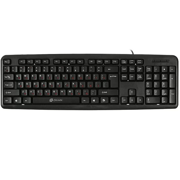 Клавиатура Оклик 90MV2 черный USB