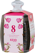 Чай Kejo черн. в стеклянной банке, в ассорт. 