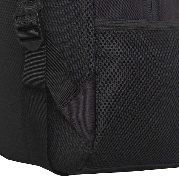 Рюкзак школьный с картхолдером на держателе (/2 черный - белый)