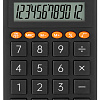 Калькулятор карманный 12-разр. Deli  темно-серый