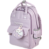 Рюкзак "deVENTE. Rabbit" подростковый 39x27x17 см (15 л) вес 500 г, высококачественный нейлон, двойные ручки, уплотненная спинка и уплотненные лямки, 2 отделения на молнии, 1 передний карман на молнии, 1 передний карман на липучке, кошелек на молнии,