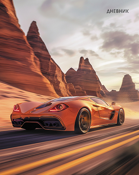 Дневник 1-11 кл. тв.переплет "Суперавто"