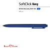 Ручка шариковая автомат. 0,7 мм "SoftClick.NAVY" СИНЯЯ