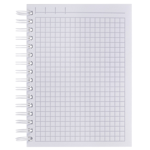 Записная книжка А6 80 листов клетка на гребне "Лунный камень" 80г/кв.м перфорация на отрыв  Обл. мел.картон ламинация СОФТ ТАЧ НЬЮТОН ПАСТЕЛЬ