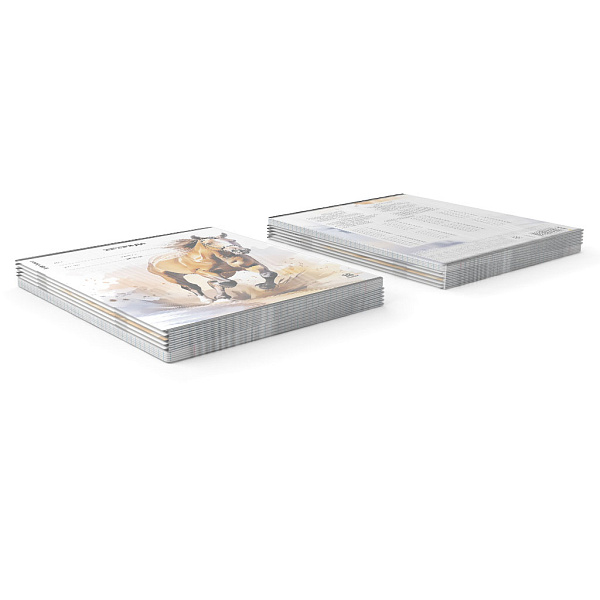 Тетрадь 18 листов в клетку ErichKrause Wild Mane, (в плёнке по 10 шт.)_MIX-PACK