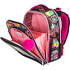 Рюкзак "deVENTE. Premier. BFF" школьный жесткий 37x28x18 см (17 л) вес 1000 г, 2 отд. на молнии для формата A4, 1 передний карман с органайзером, 2 боковых кармана сеточкой на резинке, эргономичная формоустойчивая вентилируемая спинка (евросетка) и м