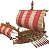 Сборная модель "REZARK" Пазл 3D Серия "Корабли"  85 эл. Римский военный .23х20х23см(пенополистирол)