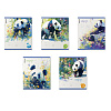 Тетрадь 24 листа в линию "Flower Panda" ErichKrause (в плёнке по 10 шт.)_MIX-PACK
