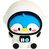 Точилка 1 отв. deVENTE. Space Team, пластиковая с покрытием Soft 