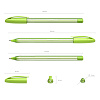 Ручка шариковая ErichKrause® U-108 Spring Stick 1.0, Ultra Glide Technology, цвет чернил синий 