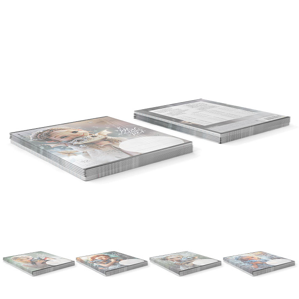 Тетрадь 12 л. кл. "Magic Pet" выборочный УФ-лак с глиттером MIX-PACK ErichKrause