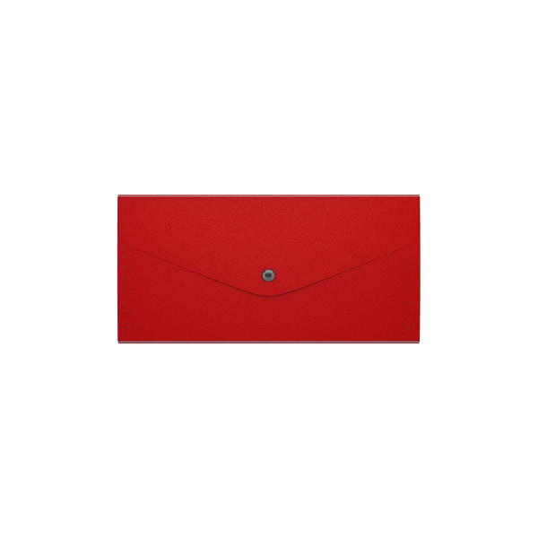 Папка-конверт на кн. Travel ErichKrause Matt Classic, с 3 отд. непрозрачный, пластиковая, ассорти (в пакете по 4 шт.)