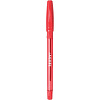 Ручка шариковая 0,7 мм "deVENTE" с полупрозр. корпусом и держателем, красная