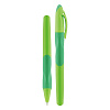 Ручка шариковая, стираемая "deVENTE. Study Pen" обучающая письму, для правшей, d=0,7 мм, с каучуковым держателем, с ластиком в колпачке, сменный стержень, с индивидуальной маркировкой, в картонном дисплее, синие чернила