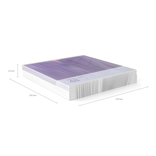 Тетрадь 48 л. лин.  "Duotone Next" ErichKrause  