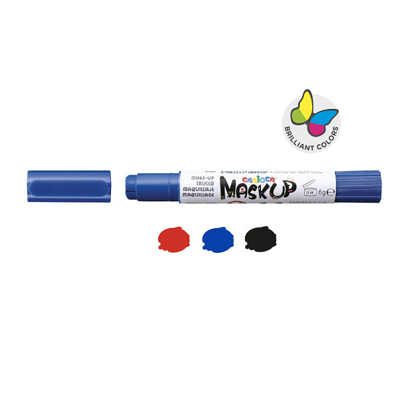 Грим-стик для лица "Carioca"  MaskUP   3 цв.  Карнавал