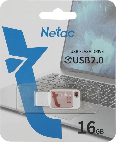 Флеш Диск Netac 16GB UA31  USB2.0 розовый