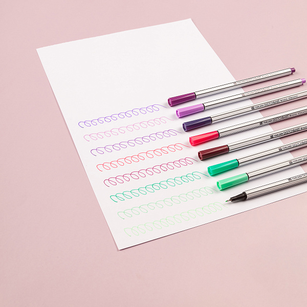 Набор скетч линеров 0.4 мм 60 цв. SKETCH&ART, В ПВХ КАРМАНЕ,