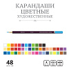 Карандаши 48 цв. "VISTA-ARTISTA" "Gallery" VGCP-48 заточенный