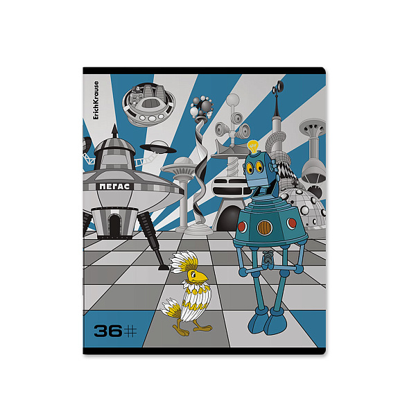 Тетрадь 36 листов в клетку ErichKrause Тайна третьей планеты_MIX-PACK