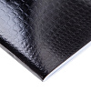 Тетрадь А4 96 листов в клетку Бумвинил METALLIC тиснение CROCO Черный