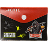 Папка-конверт на кн. А7 "deVENTE. SuperHero" 180 мкм, непрозрачная с рисунком, 2 дизайна ассорти
