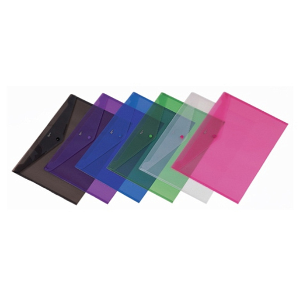 Папка-конверт на кн. А3 COMIX серая  